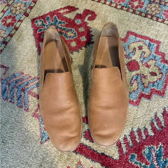 Tecovas | Shoes | Tecovas Mens Tan Leather Slipon Loafers  display picture 1